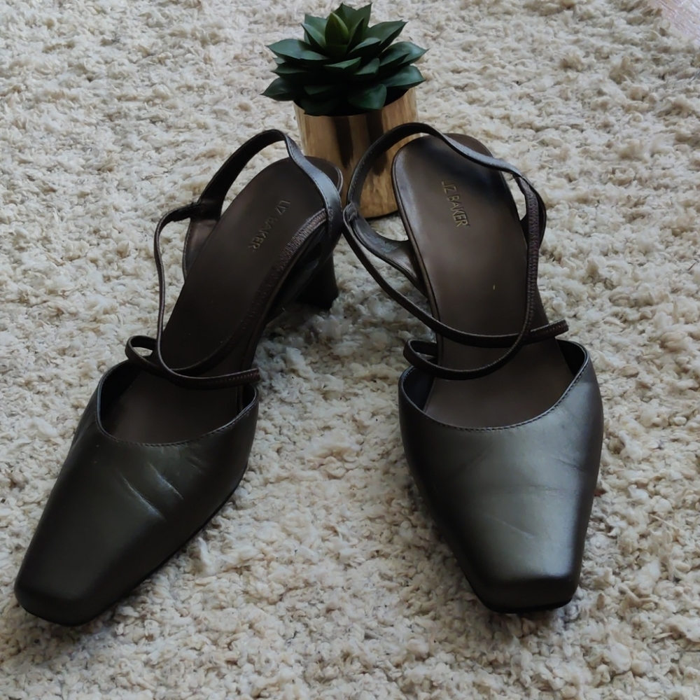 Liz Baker Taupe Dress Shoes